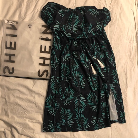 Shein Strapless Summer Dress - Picture 3 of 8